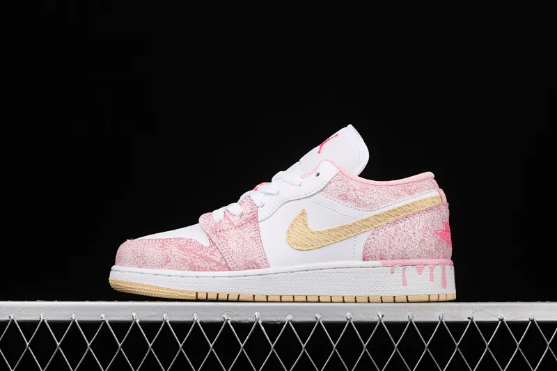 All categories Air Jordan Jordan series basketball shoes Air Jordan 1 Low Air Jordan 1 Low GS AJ1 Joe 1 low-top ice cream low-top basketball shoes CW7104-601